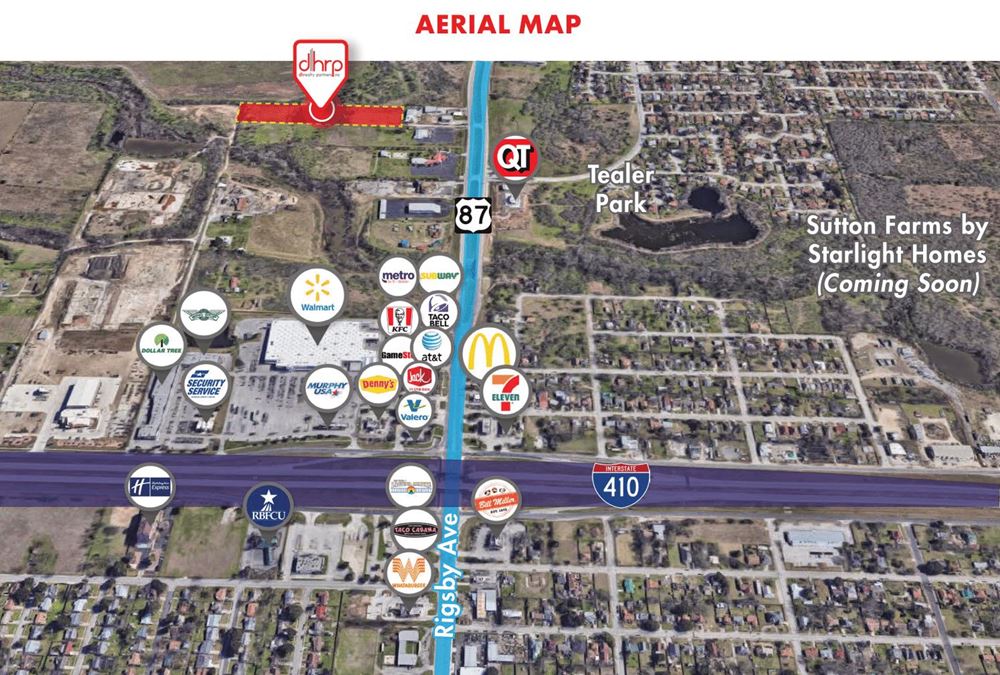 5721 US Highway 87 E, San Antonio Land Space For Lease